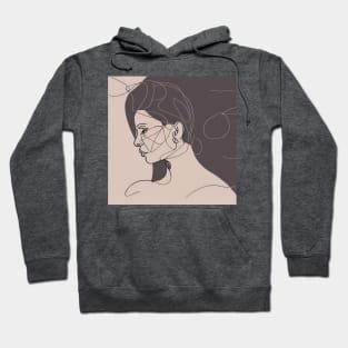 Lady of the line Hoodie